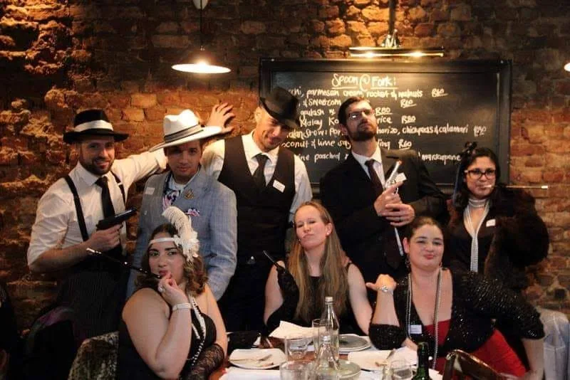 Hosted murder mystery image for Last Flight of the Pink Swan