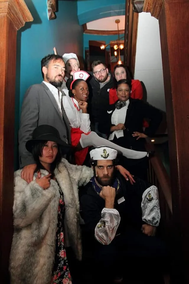 Hosted murder mystery image for Shipwrecked and Under Suspicion