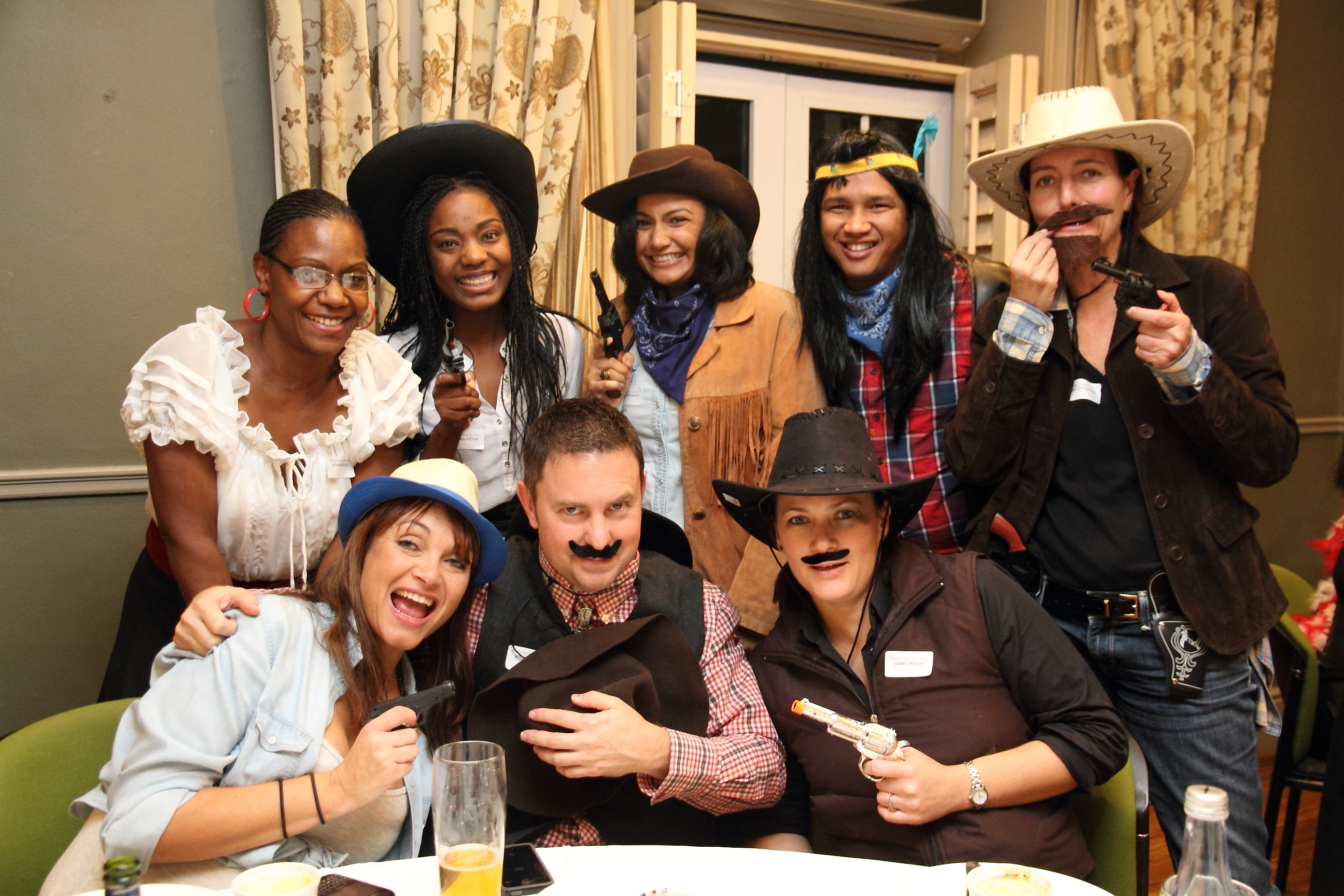 Hosted murder mystery image for Wanted Dead or Alive