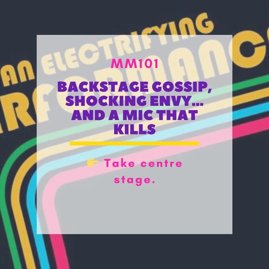 Hosted murder mystery image for An Electrifying Performance