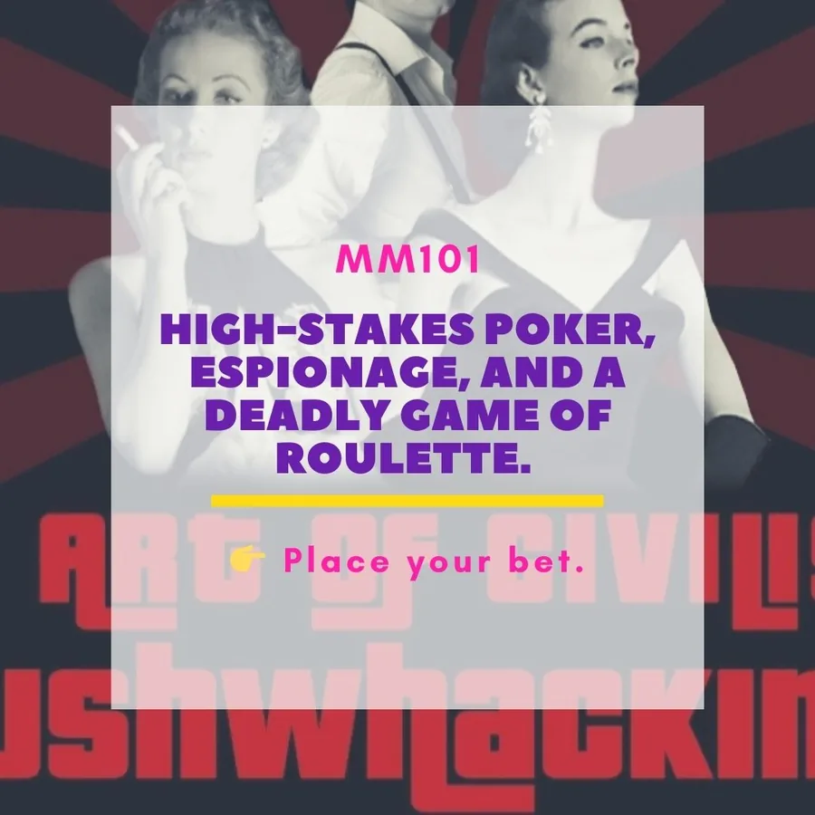 Art of Civilised Bushwhacking printable murder mystery game cover