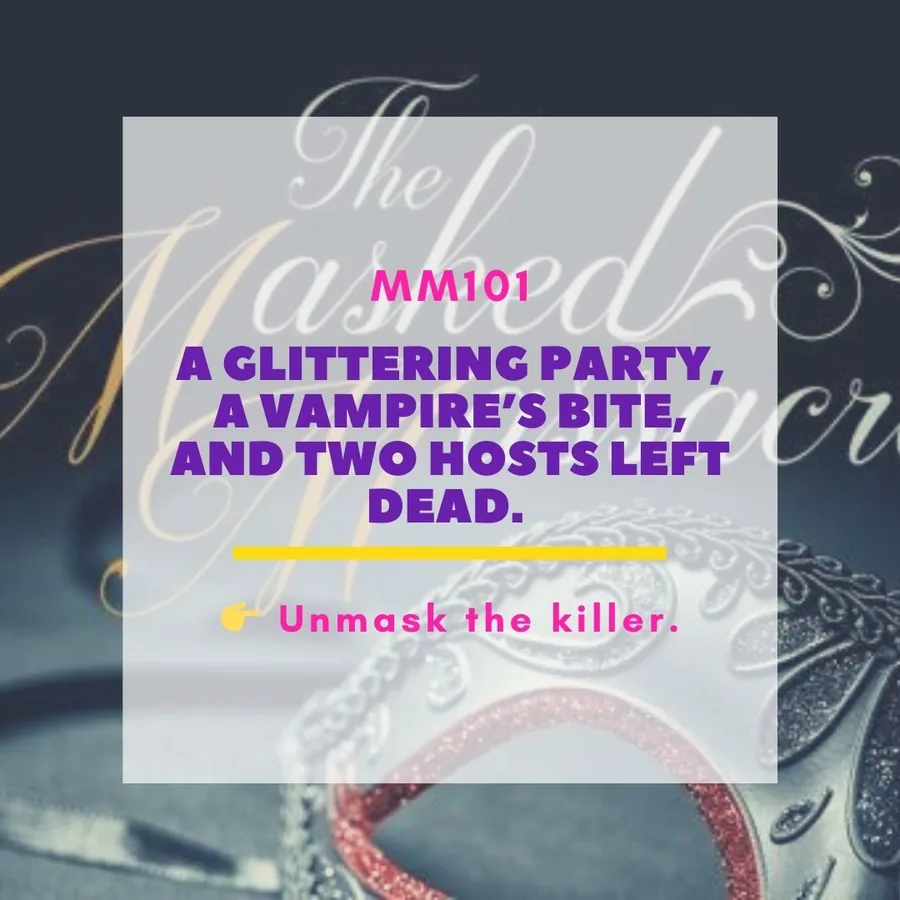 Hosted murder mystery image for The Masked Massacre