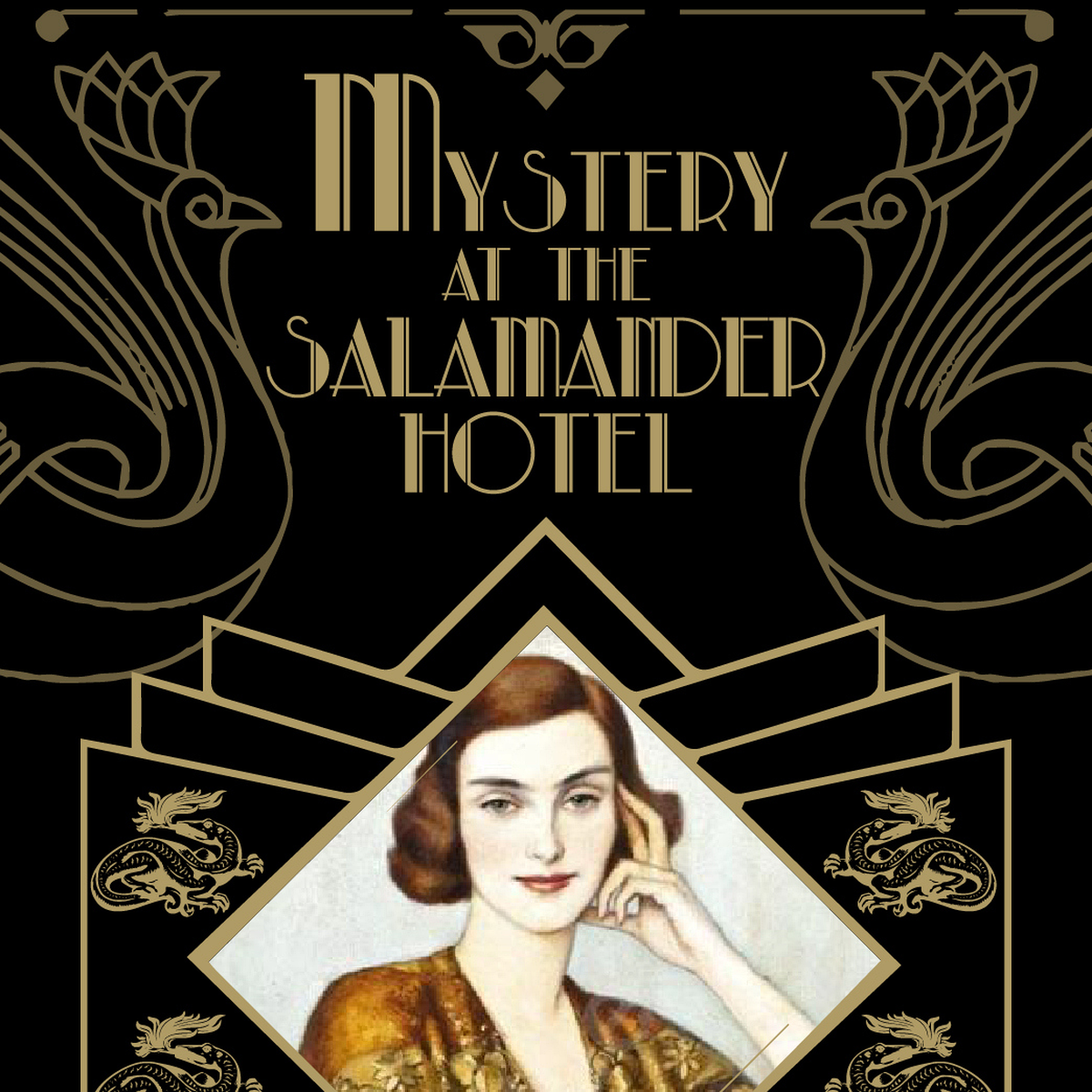 Mystery at the Salamander Hotel hosted murder mystery experience cover