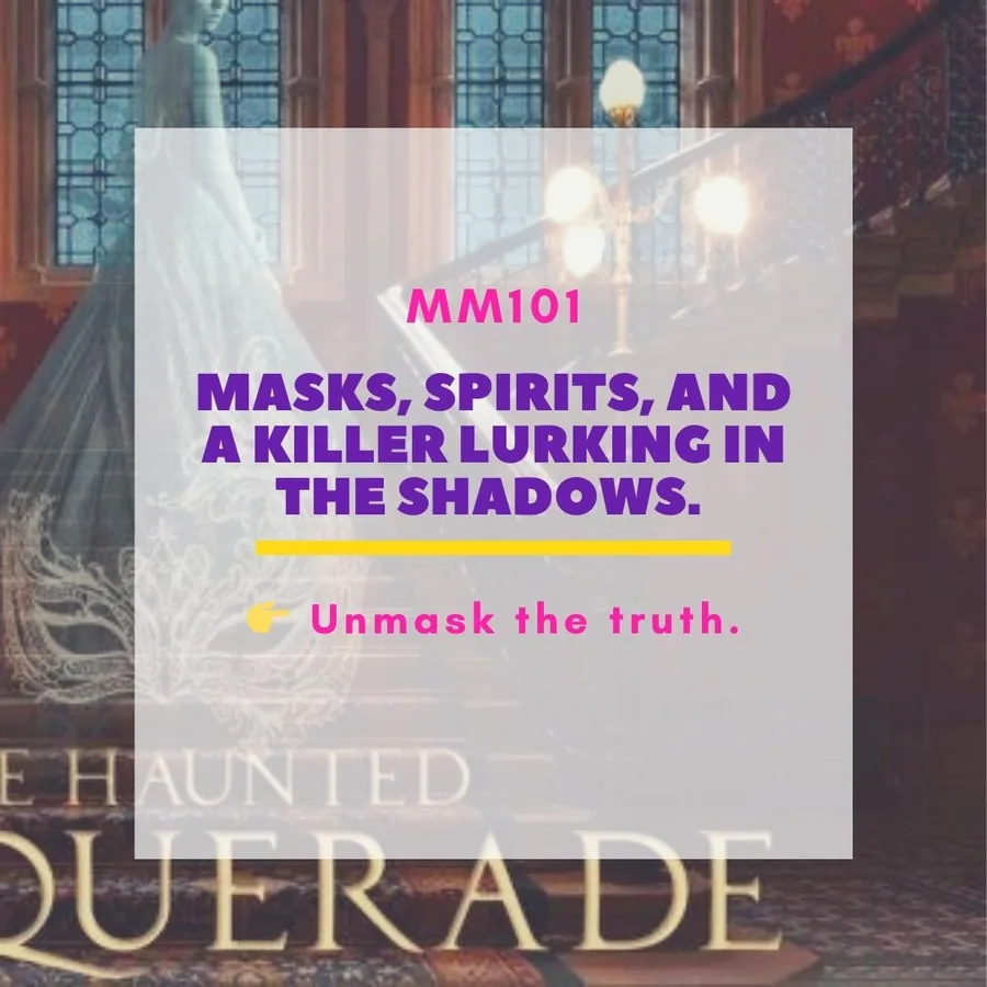The Haunted Masquerade printable murder mystery game cover