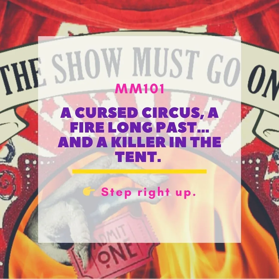 The Show Must Go On printable murder mystery game cover