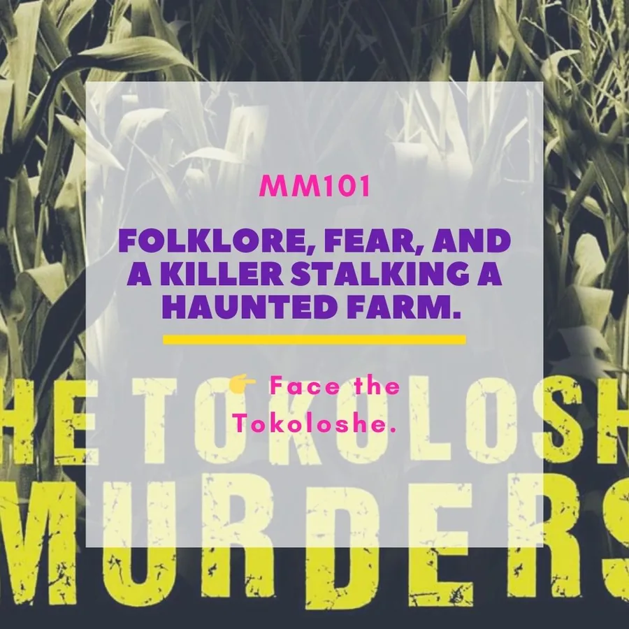 The Tokoloshe Murders printable murder mystery game cover